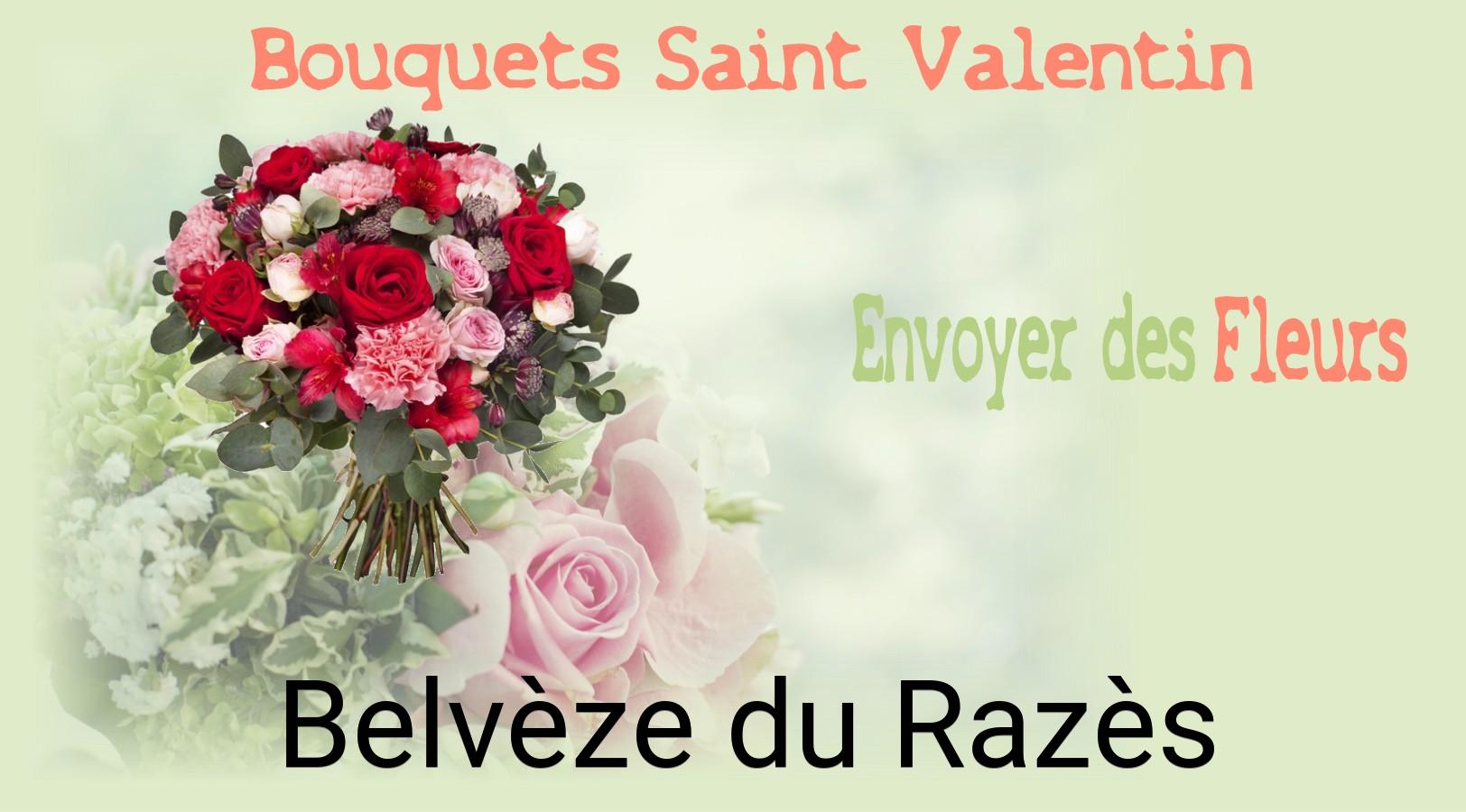 Roses de Saint-Valentin livrées à Belvèze-du-Razès